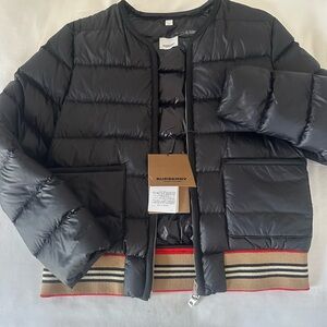 Burberry Shiny Black Puffer
